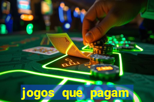 jogos que pagam dinheiro de verdade no pix